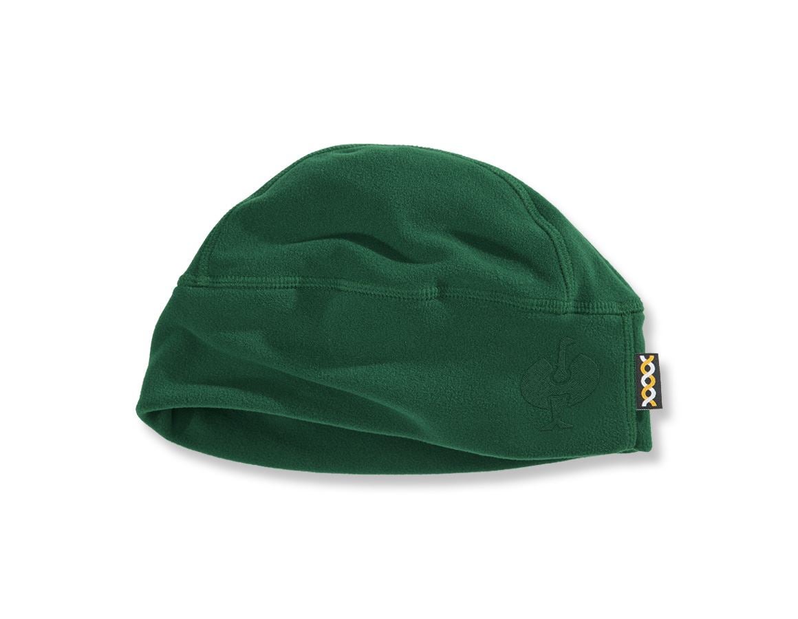 Froid: e.s. FIBERTWIN® microfleece bonnet + vert
