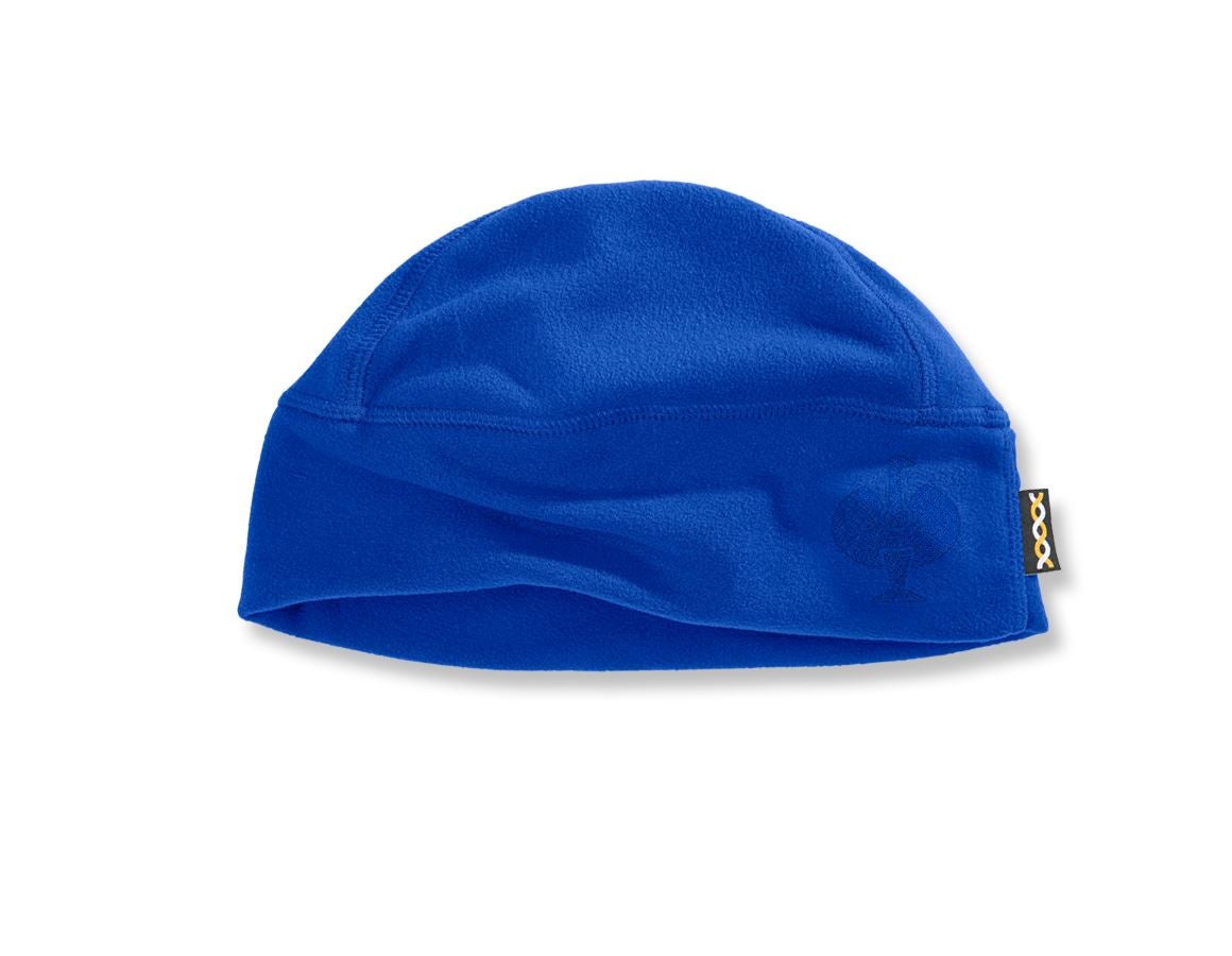 Accessoires: e.s. FIBERTWIN® microfleece bonnet + bleu royal