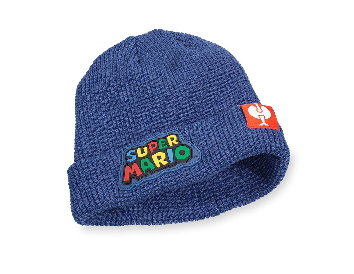 Accessoires: Super Mario muts, kids + alkalisch blauw