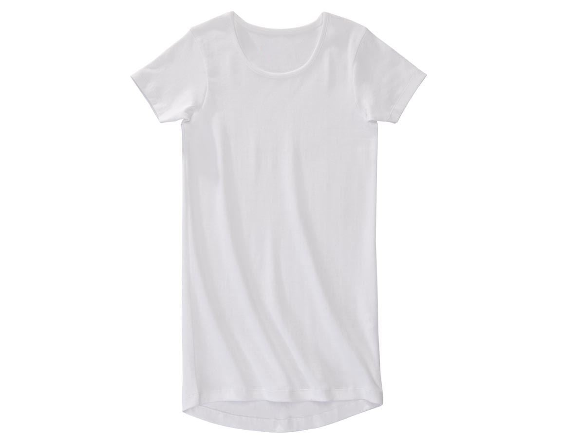 Ondergoed | Thermokleding: e.s. Cotton rib T-shirt + wit