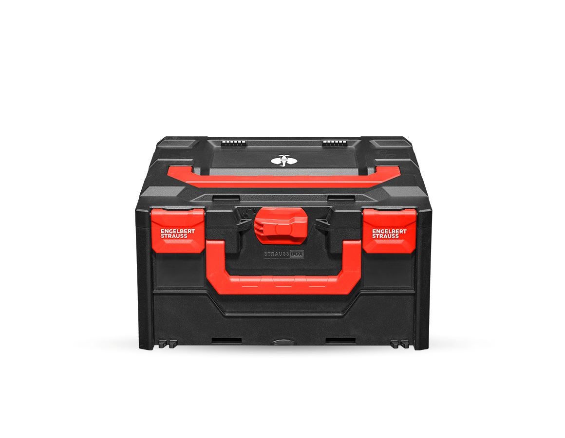 Système STRAUSSbox: STRAUSSbox 215 midi + noir/rouge