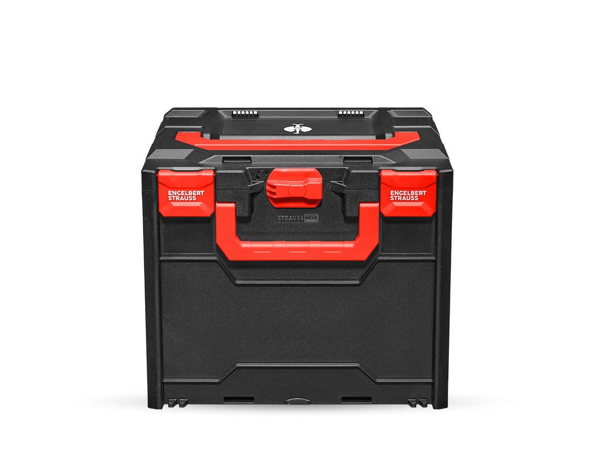 STRAUSSbox Systeem: STRAUSSbox 340 midi + zwart/rood