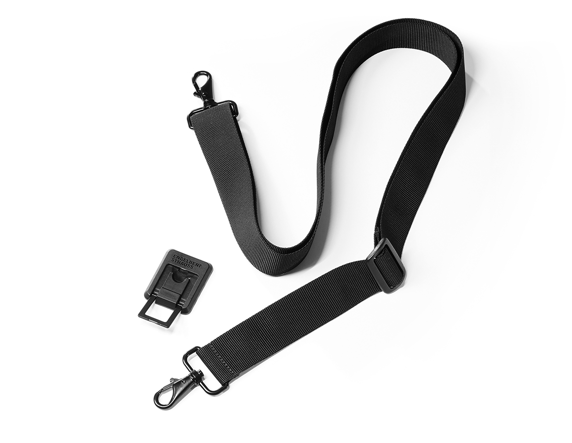Accessoires: e.s. phone leash + zwart