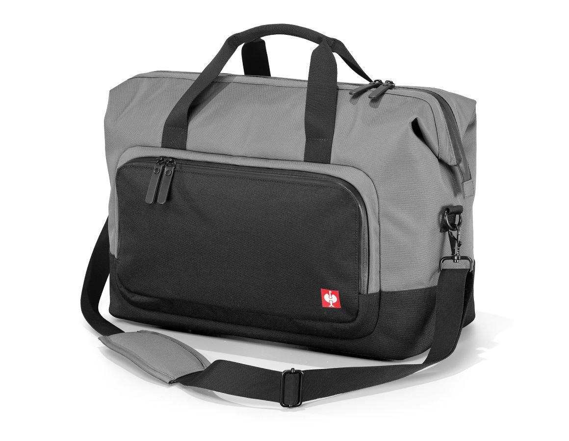 Onderwerpen: Duffle bag-reistas e.s.work&travel + bazaltgrijs/zwart