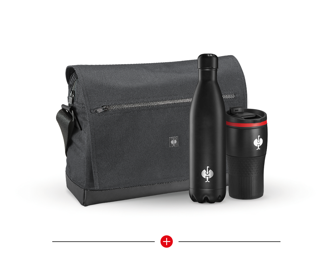 Accessoires: Messenger Bag e.s.motion ten Kit Cadeau + noir oxyde