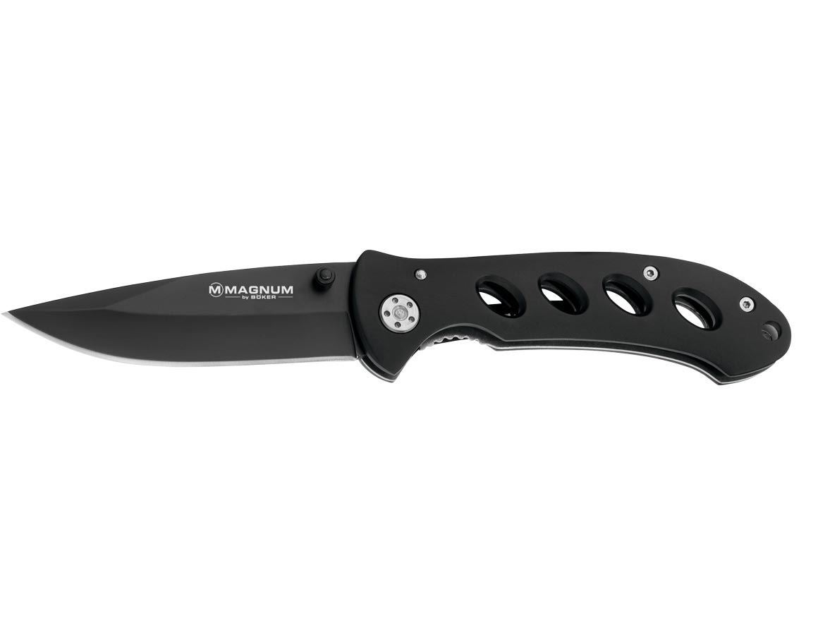 Messer: Arbeits-Einhandmesser black