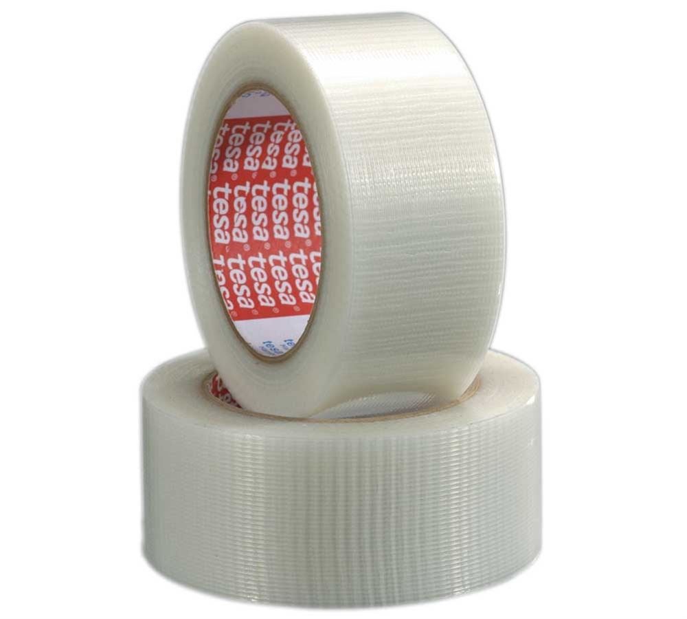 Rubans en tissu: tesa Ruban textile 4665, transparent