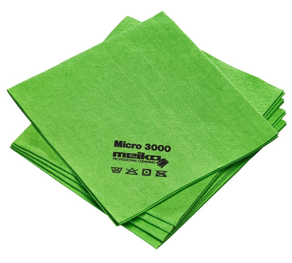 Chiffons: Tissus microfibres MICRO 2000 + vert