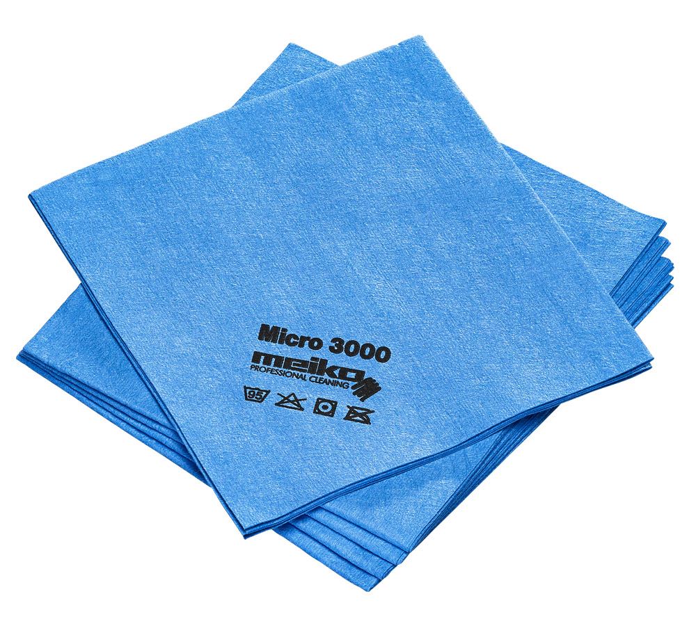 Doeken: Microvezeldoekjes MICRO 3000 + blauw