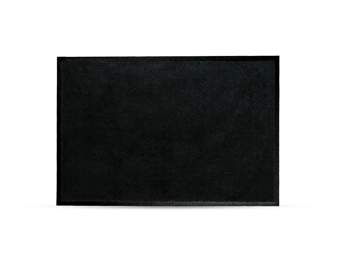 Tapis de sol: Tapis confort avec bord en caoutchouc + noir