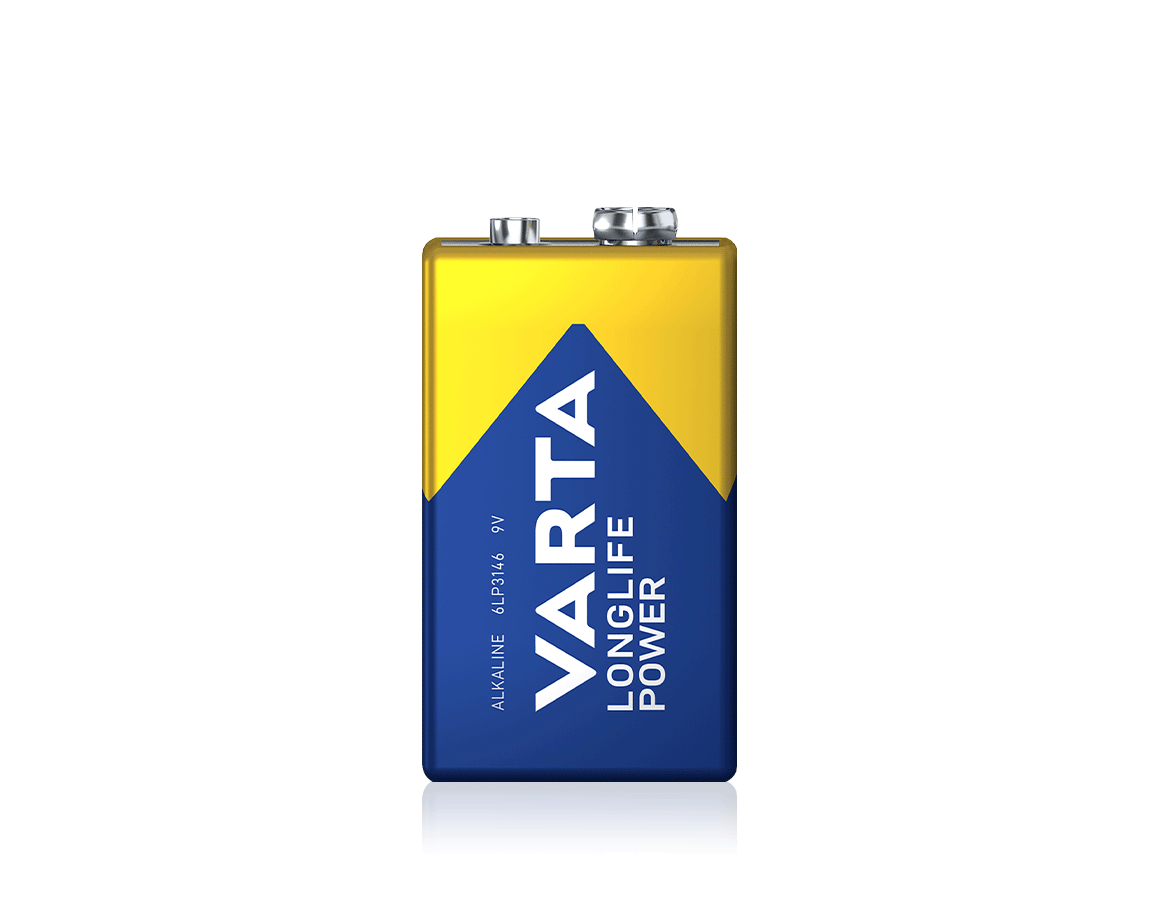 Bedrijfsuitrusting: VARTA 9V-Block Batterijen