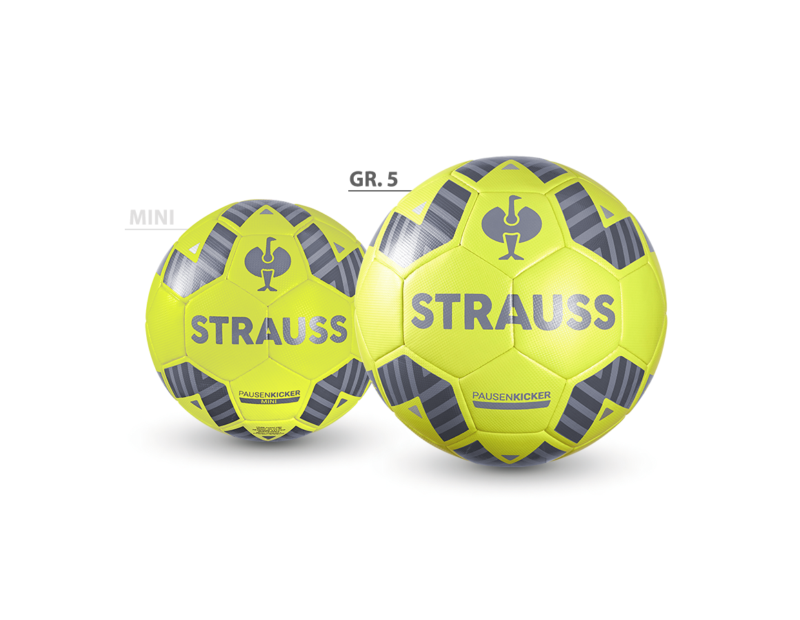Vuiligheid Triviaal Onbelangrijk STRAUSS voetbal acid yellow | Engelbert Strauss