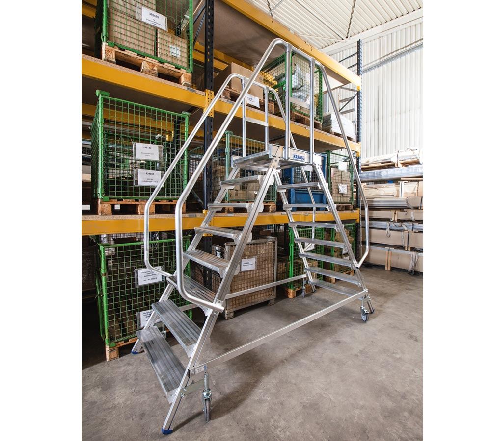 Ladders: KRAUSE leuning voor platformladder