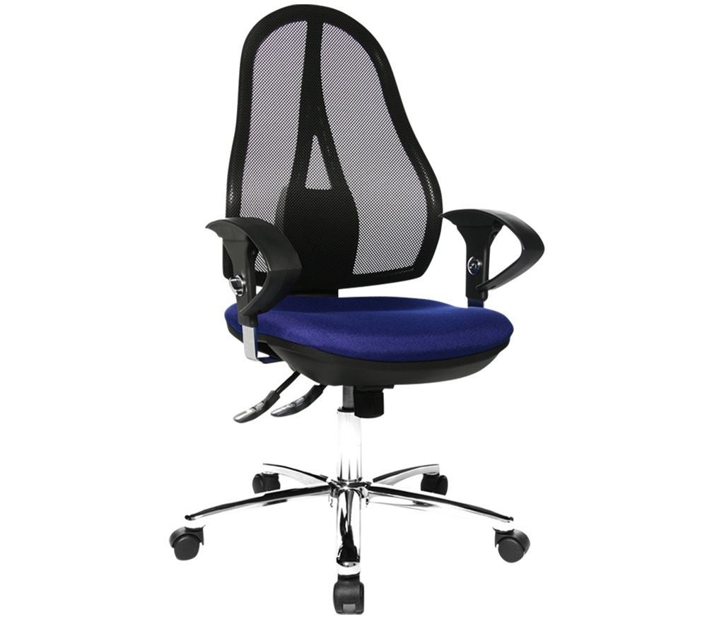 Chaises: Chaise de bureau rotative Open Point® SY Deluxe + bleu