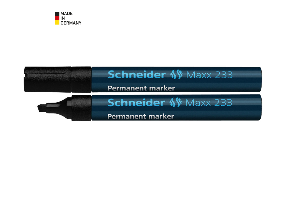 Schreiben | Korrigieren: Schneider Permanentmarker 233 + schwarz