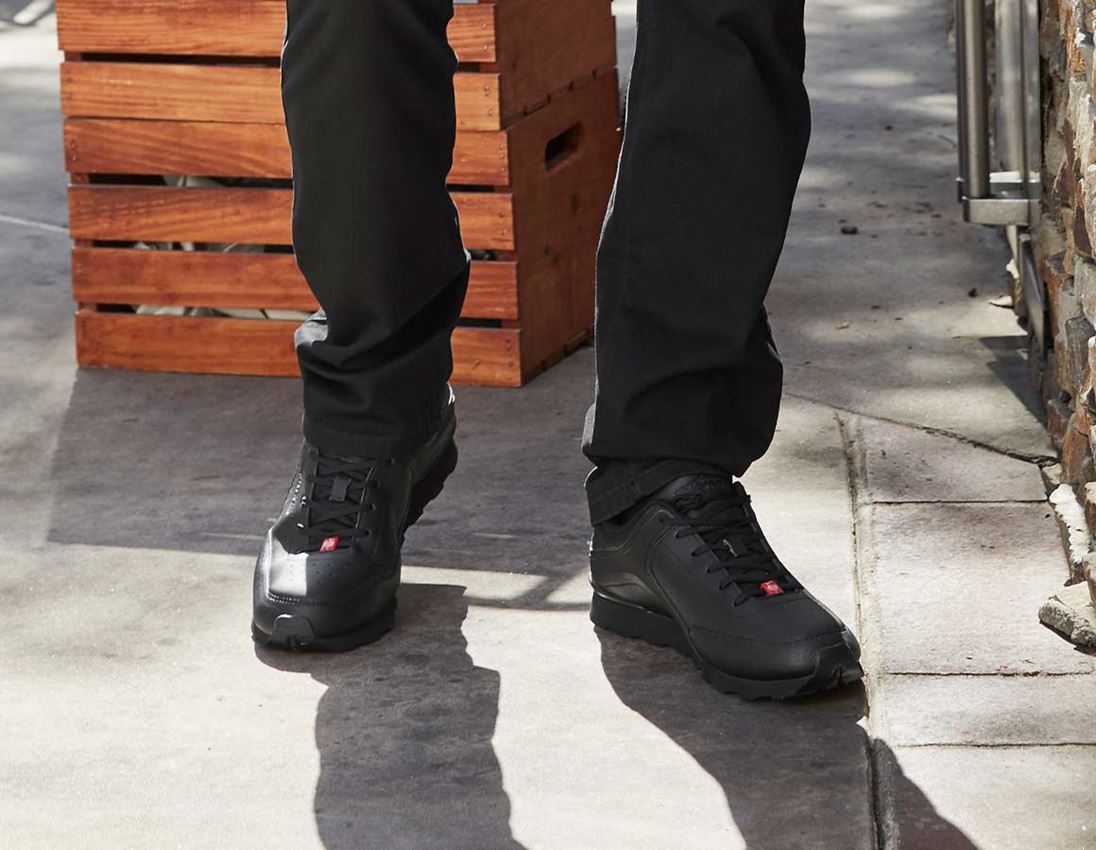O1: e.s. O1 Chaussures de travail Decrux + noir