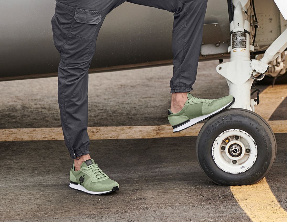 O1: O1 Chaussures de travail e.s. Kitulo + vert pâle