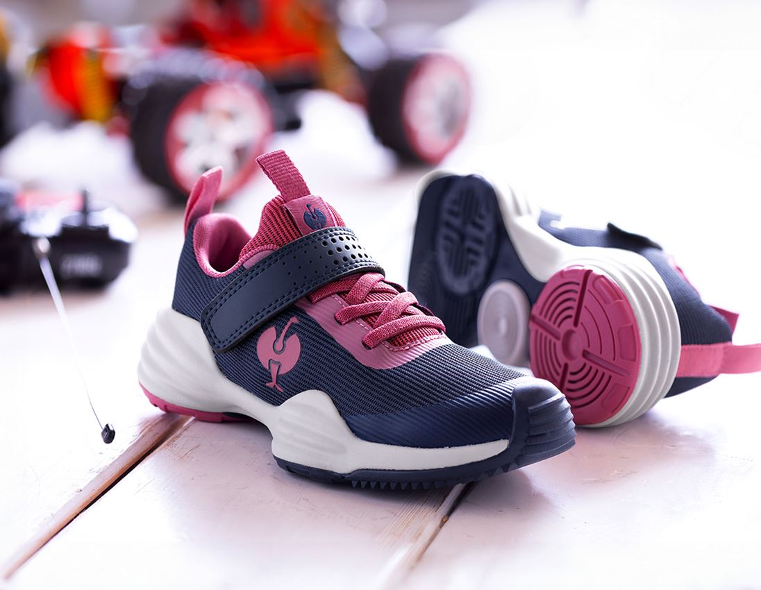 Schoenen: Allroundschoenen e.s. Porto, kinderen + diepblauw/tarapink