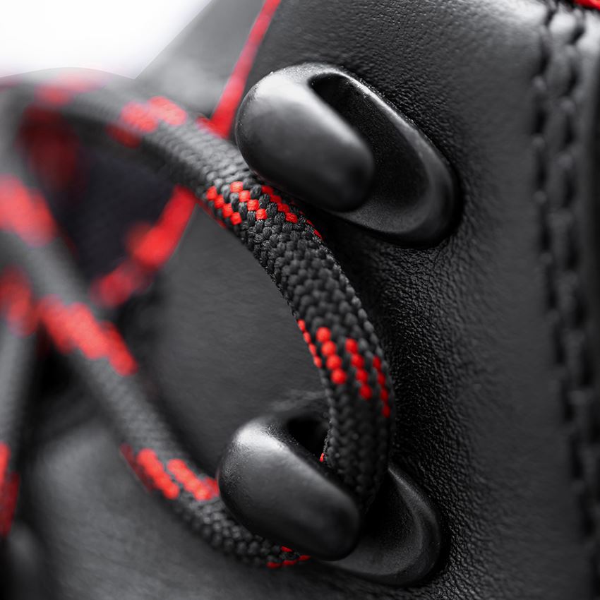 Schoenen: S3 Veiligheidsschoenen e.s. Katavi mid + zwart/rood 2