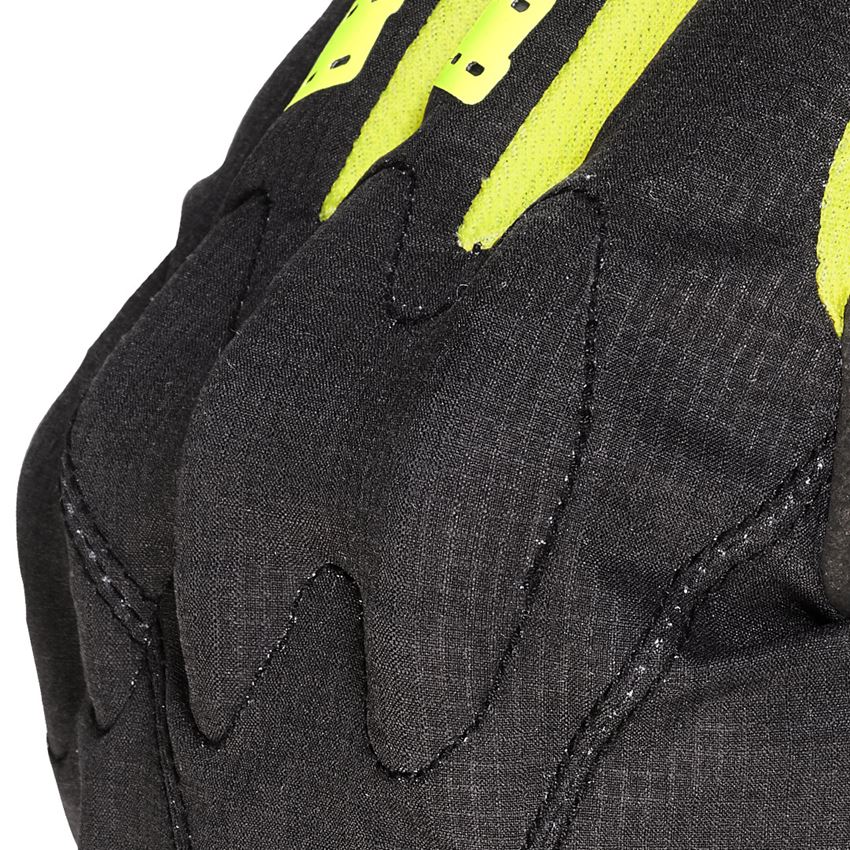 Hybride: Handschoenen e.s.trail, short + zwart/zuurgeel 2