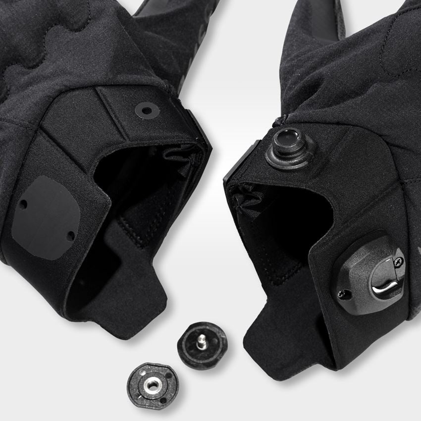 Hybride: Handschoenen e.s.trail allseason + zwart/zuurgeel 2