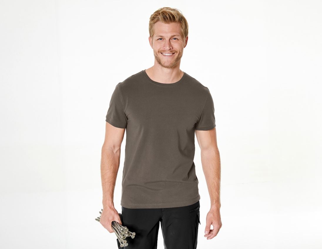 Themen: e.s. T-Shirt cotton stretch + stein 1