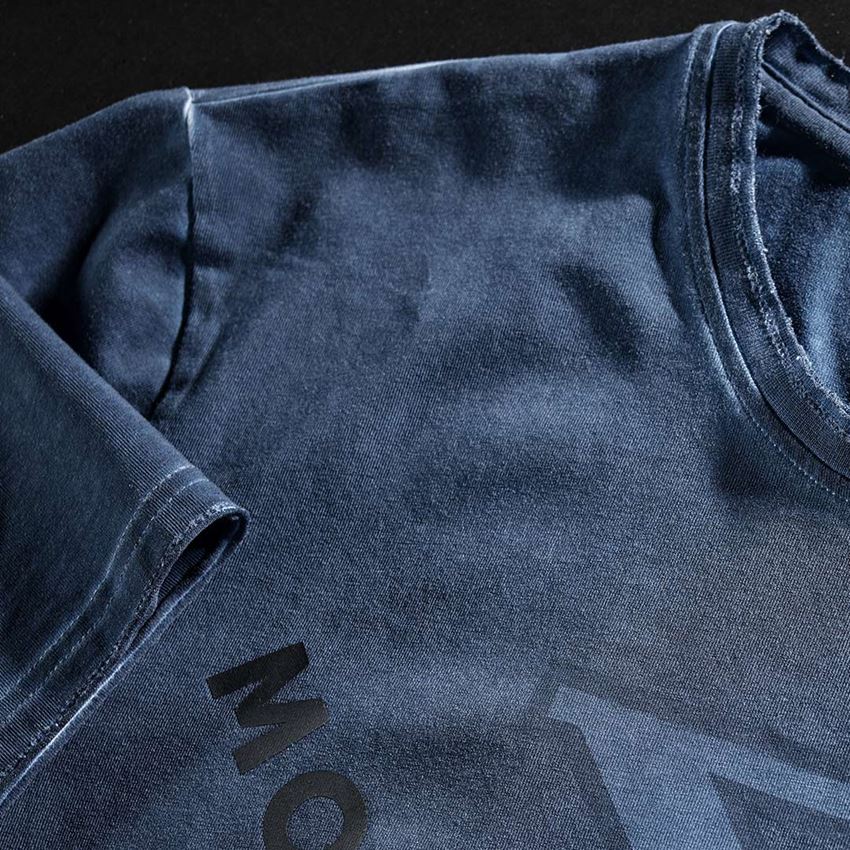 Bovenkleding: T-Shirt e.s.motion ten + leisteenblauw vintage 2