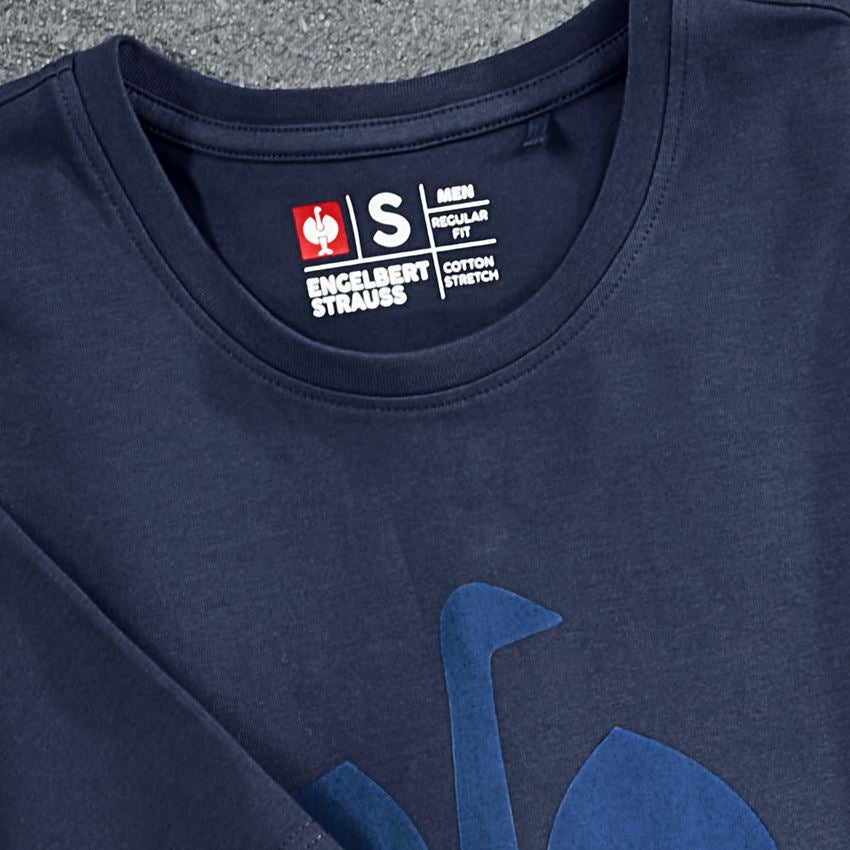 Bovenkleding: T-Shirt e.s.concrete + diepblauw 2