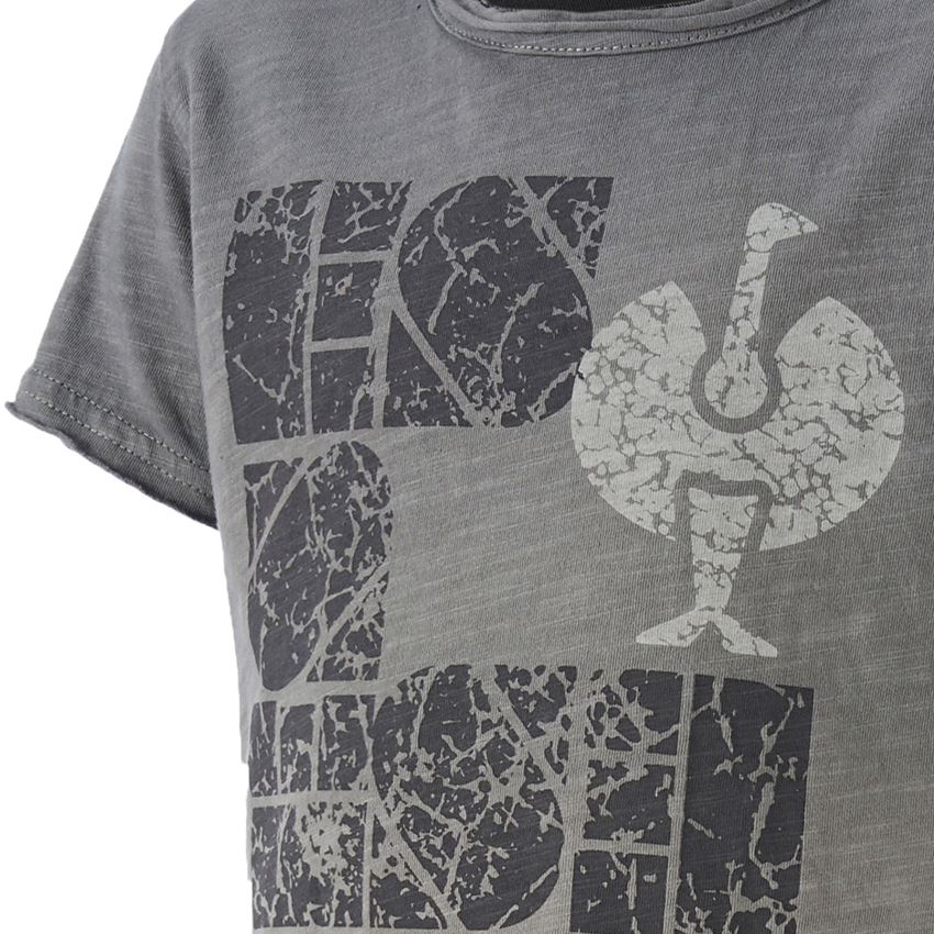 Bovenkleding: e.s. T-Shirt denim workwear, kinderen + graniet vintage 2