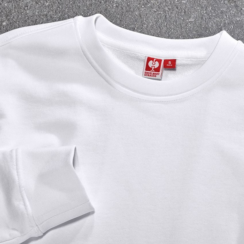 Shirts & Co.: Sweatshirt e.s.industry + weiß 2