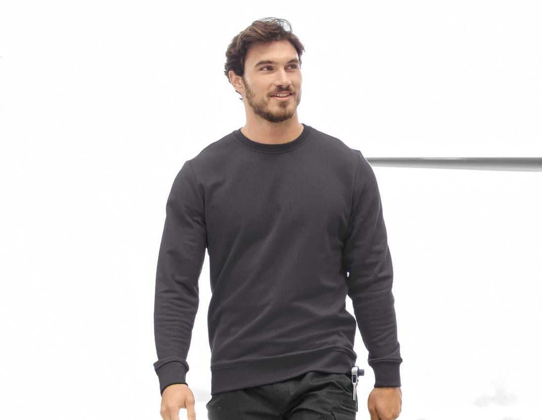 Shirts & Co.: Sweatshirt e.s.industry + anthrazit
