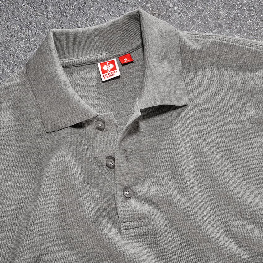 Shirts & Co.: Piqué-Polo e.s.industry + grau melange 2