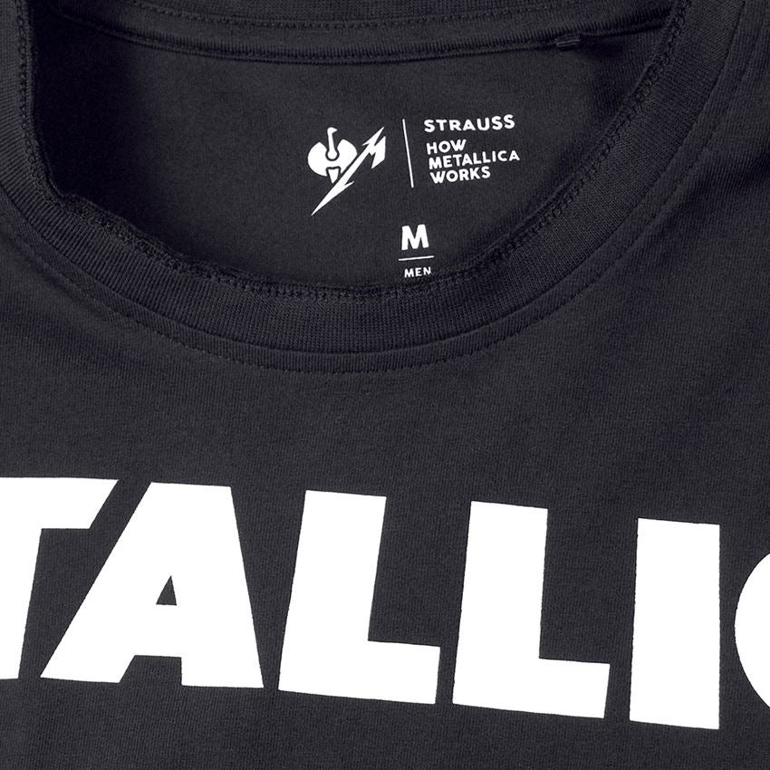 Collaborations: Metallica cotton tee + noir 2