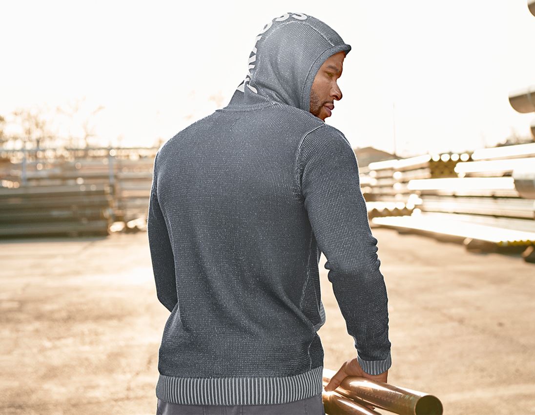 Hauts: Sweat en tricot e.s.iconic + gris carbone 1