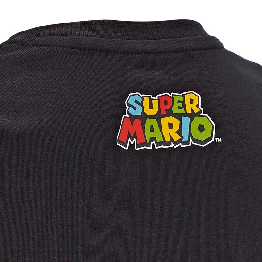 Bovenkleding: Super Mario T-Shirt, kinderen + zwart 2