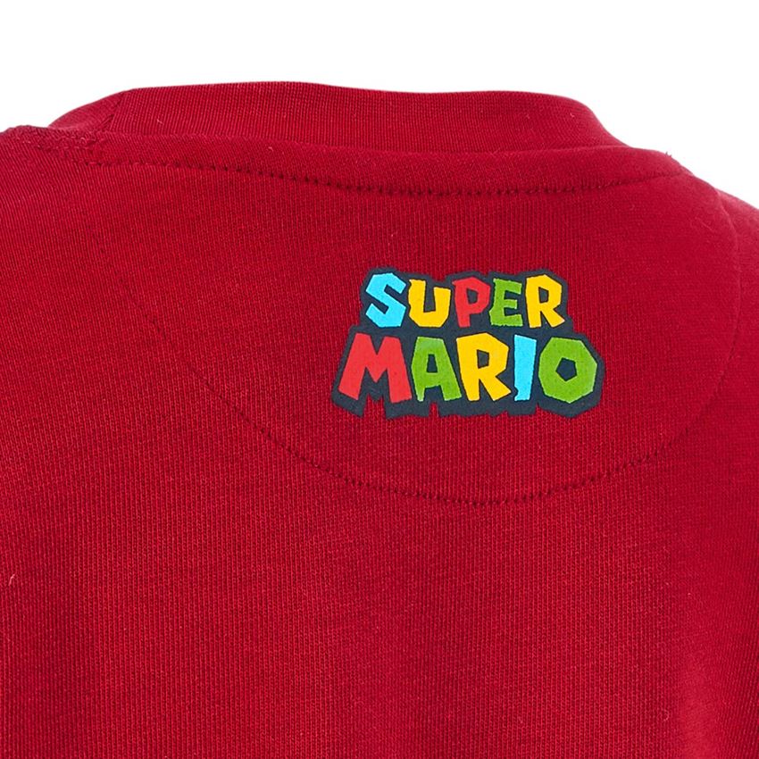 Samenwerkingen: Super Mario sweatshirt, kids + vuurrood 2