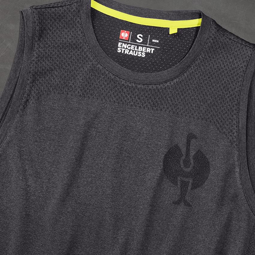 Kleding: Athletic shirt seamless e.s.trail + zwart melange 2