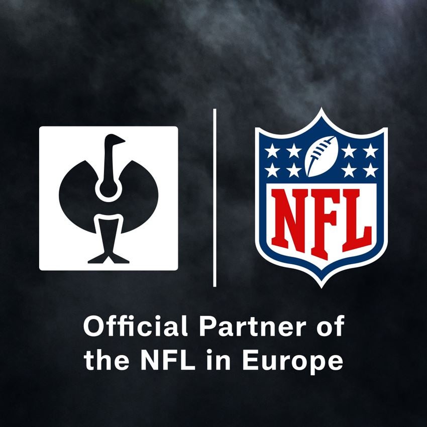 Samenwerkingen: NFL hoodie + neptunusblauw/strauss rood 2