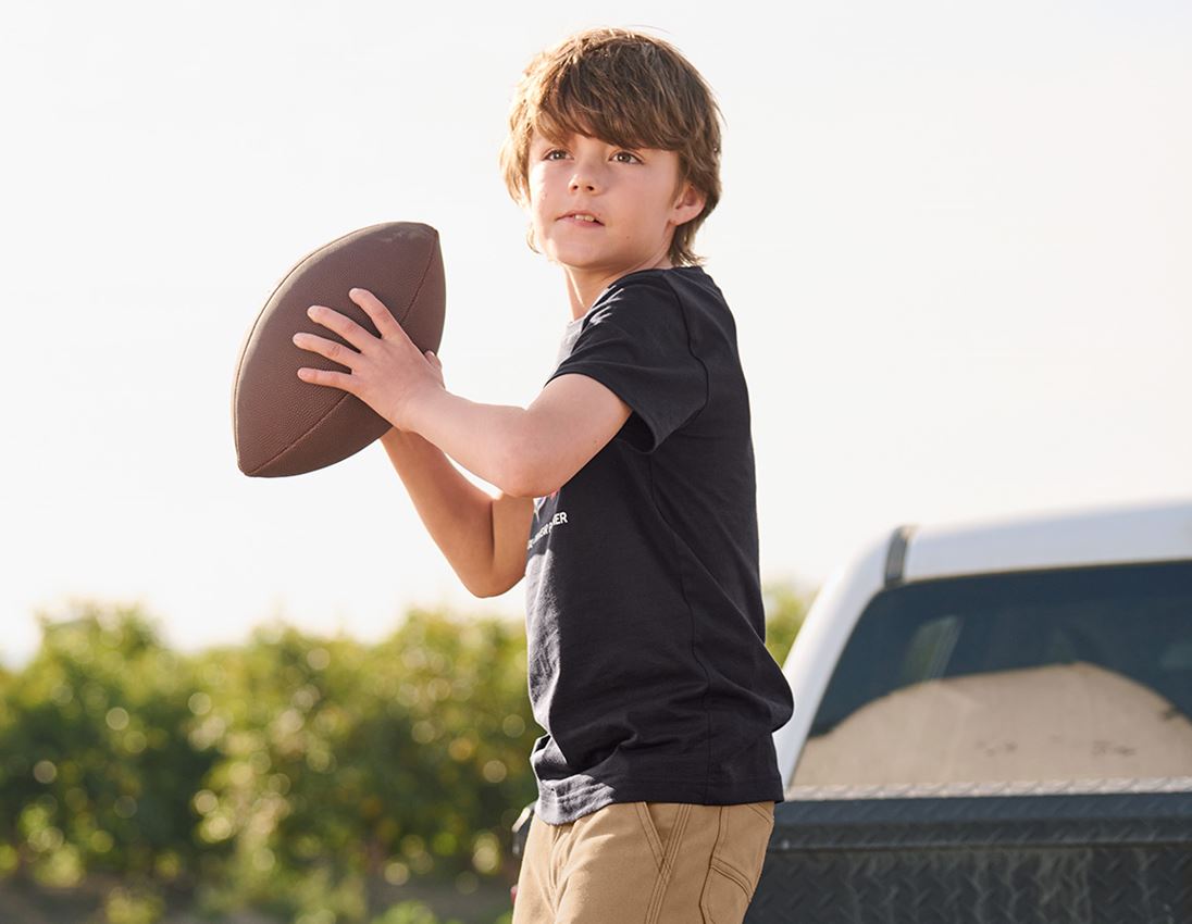 Kollaborationen: NFL T-Shirt cotton, kids + schwarz 2