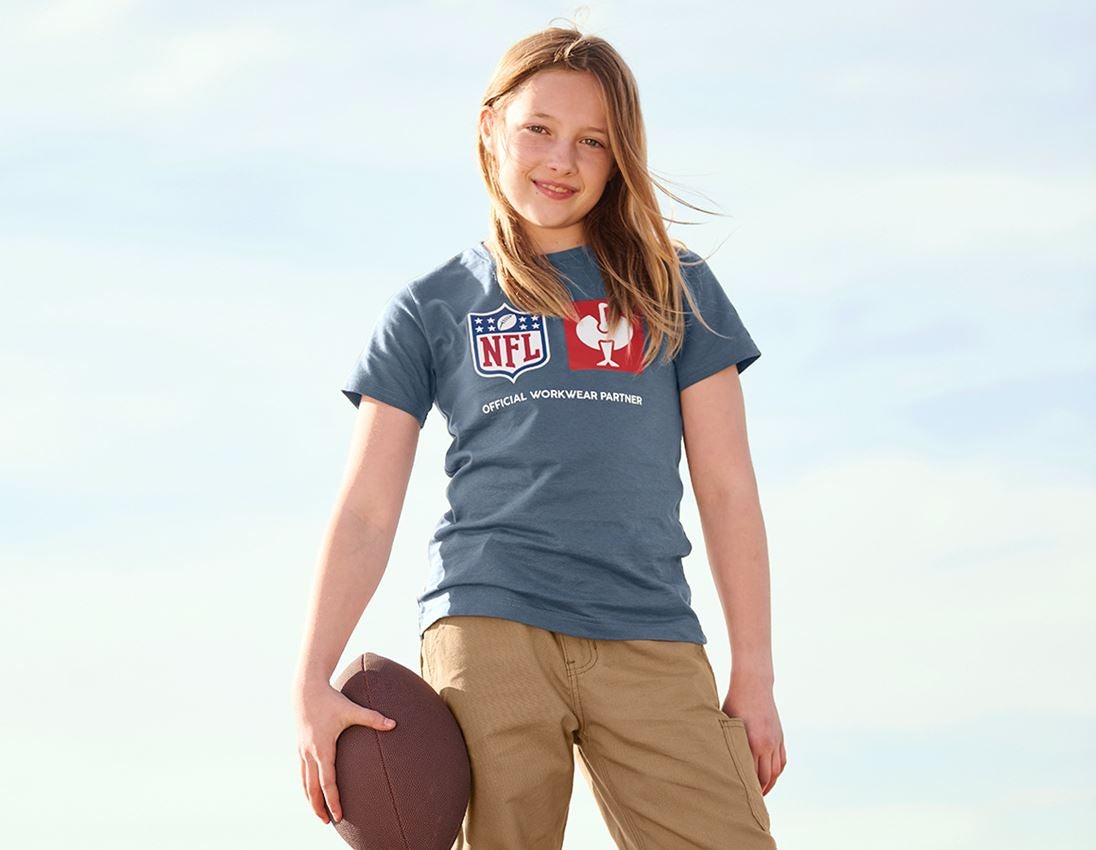 Samenwerkingen: NFL T-Shirt cotton, kids + oxideblauw