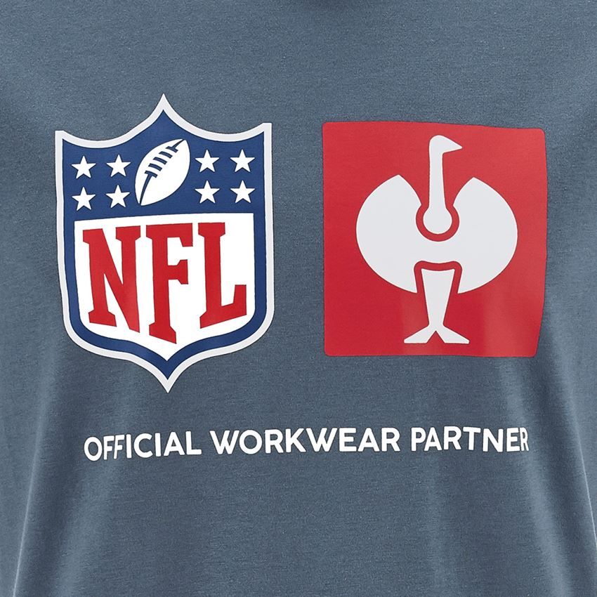 Vêtements: NFL T-Shirt cotton + bleu oxyde 2