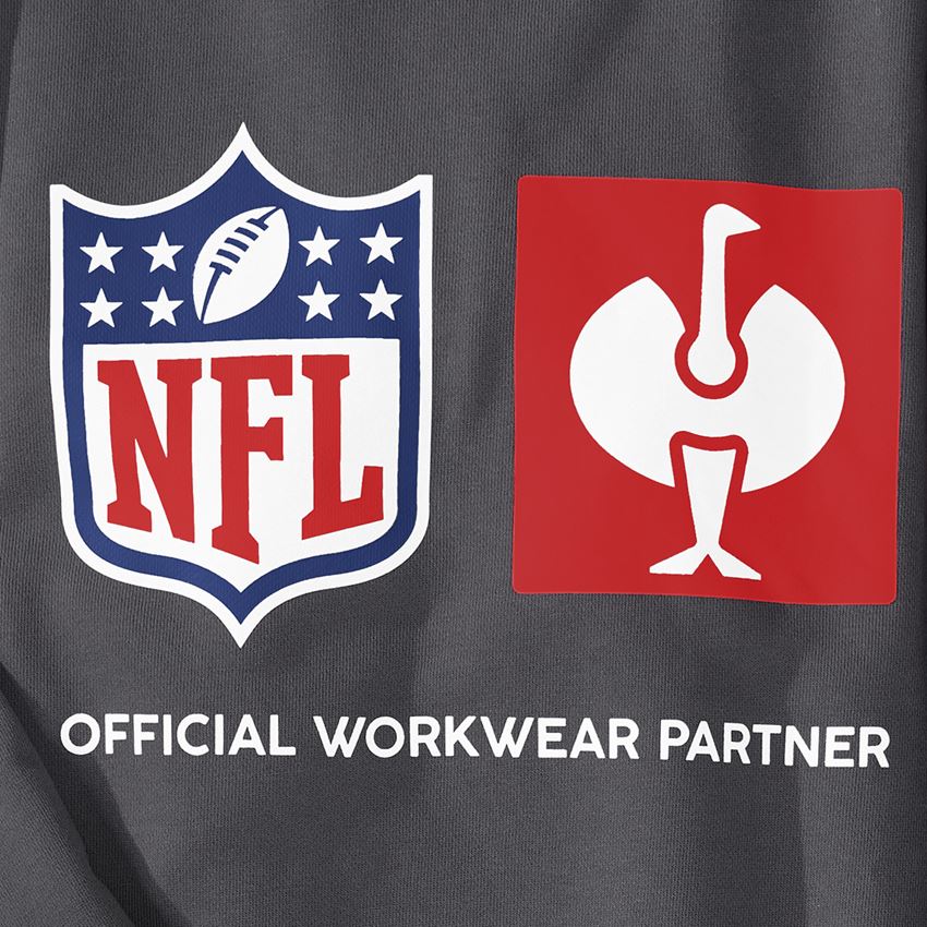 Collaborations: NFL Sweatshirt cotton + gris carbone 2