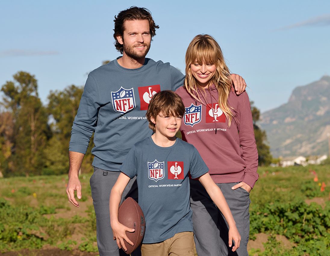 Vêtements: NFL Sweatshirt cotton + bleu oxyde 3