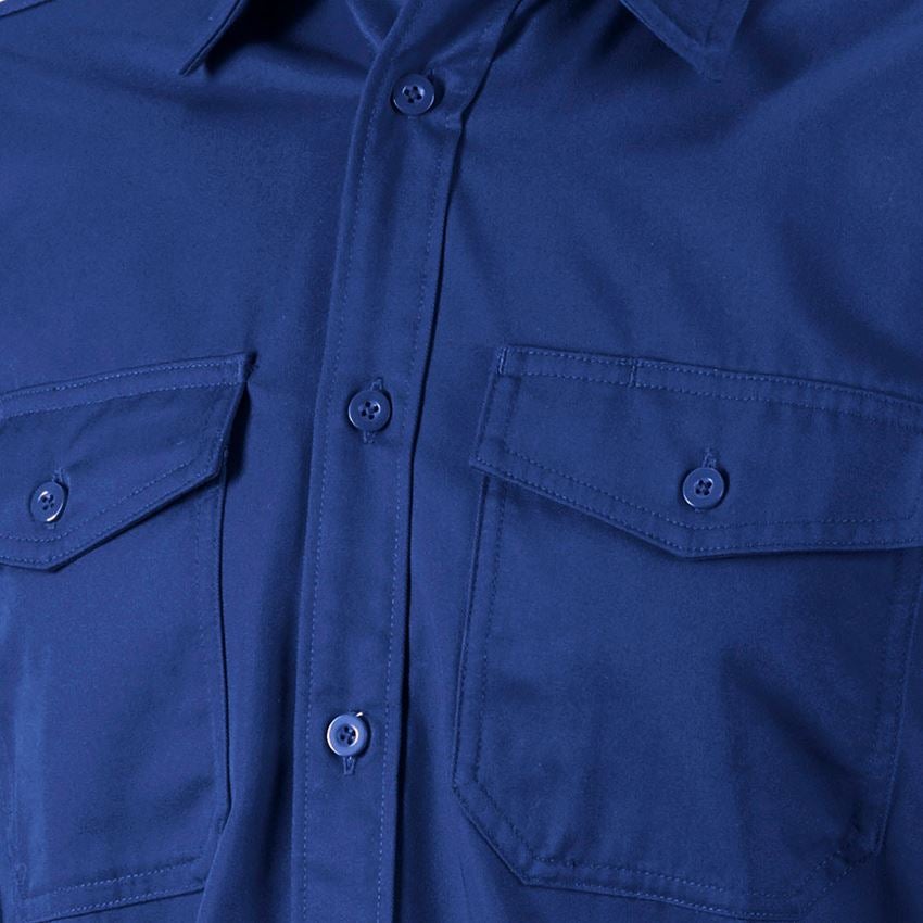 Shirts & Co.: Arbeitshemd e.s.classic, langarm + kornblau 2