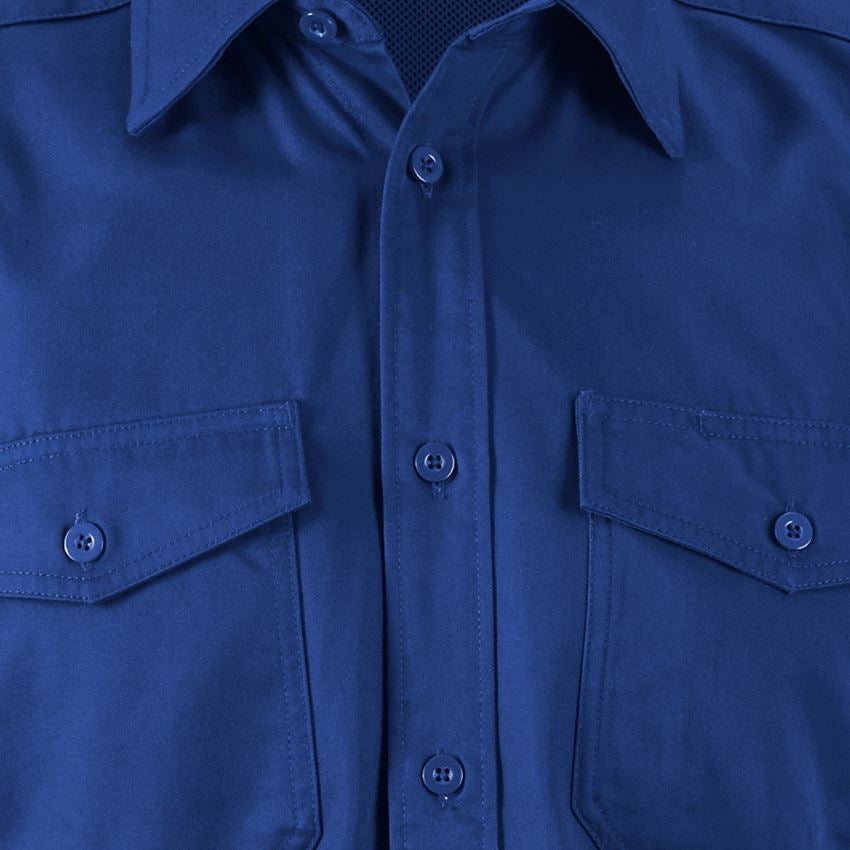 Thèmes: Chemise de travail e.s.classic, à manches courtes + bleu royal 2