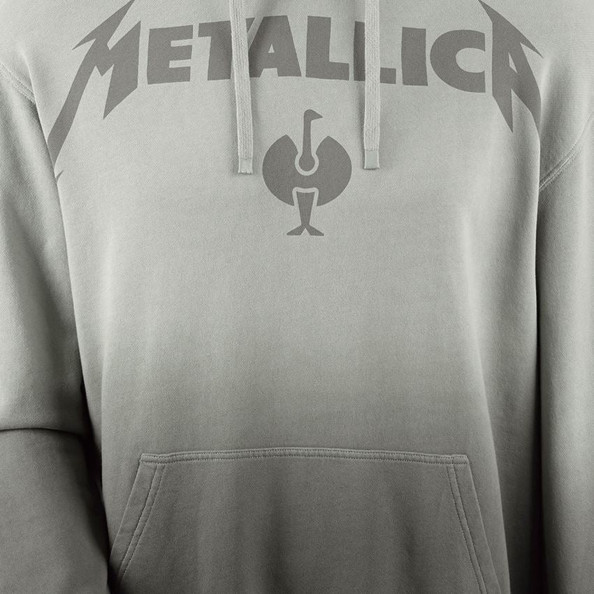 Bovenkleding: Metallica cotton hoodie, men + magneetgrijs/graniet 2