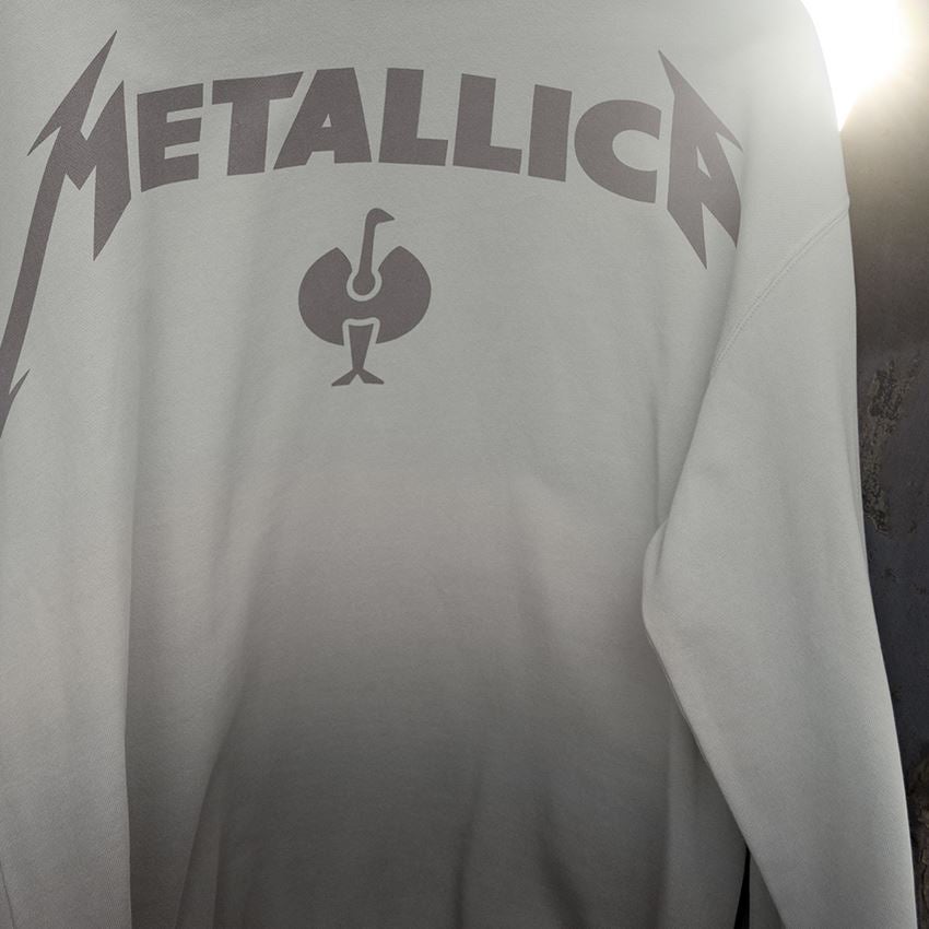 Collaborations: Metallica cotton sweatshirt + gris magnétique/granit 2