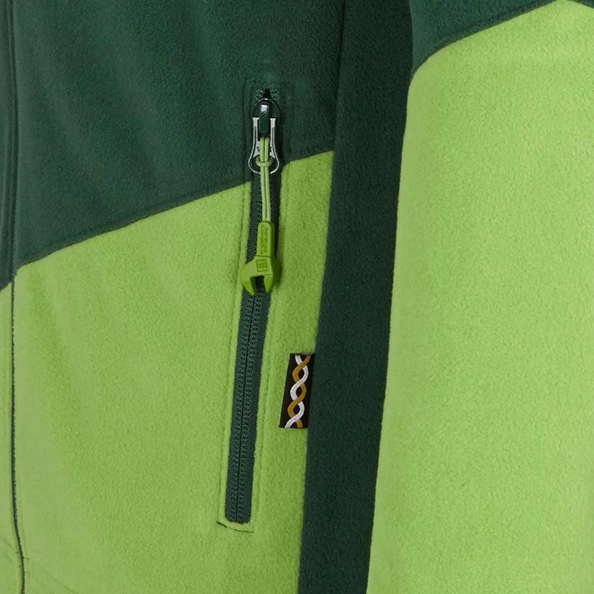 Installateur / Klempner: Fleece Jacke e.s.motion 2020 + grün/seegrün 2