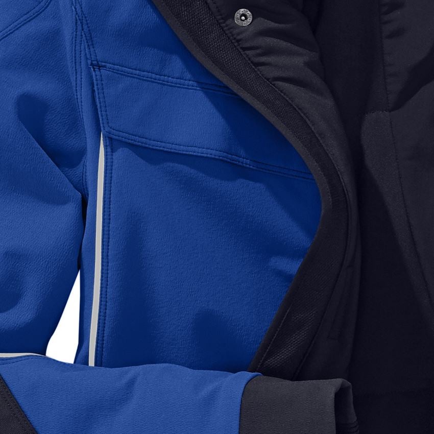 Vestes de travail: Veste de fonction d'hiver e.s.dynashield + bleu royal/noir 2