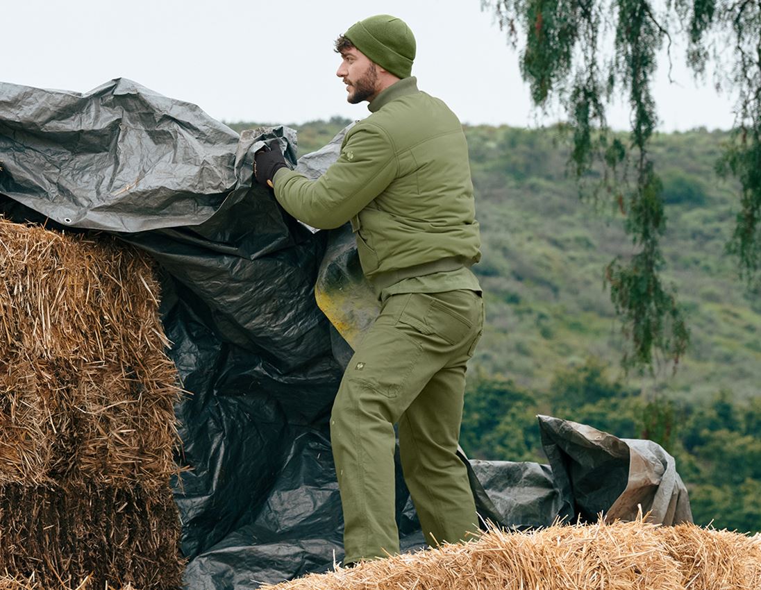 Vestes de travail: Blouson aviateur e.s.iconic + vert montagne 2